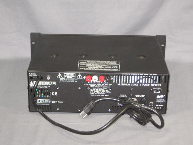 BGW Millennium Series 3 III Audio Power Amplifier Amp 3