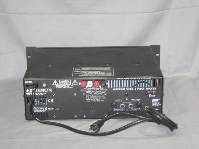 BGW Millennium Series 3 III Audio Power Amplifier Amp 3