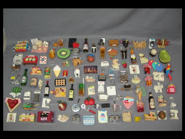 HUGE 400+/- Rare Vtg Fridge Magnet Collection Lot NR!!! 1