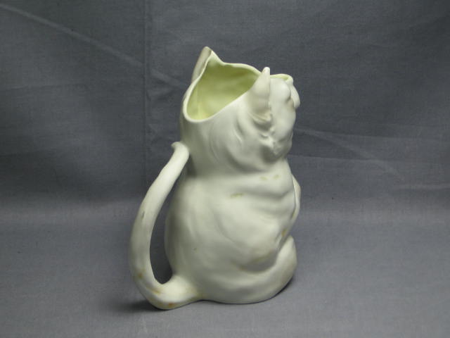 Rare Vtg Royal Bayreuth Bavaria Porcelain Cat Creamer 3