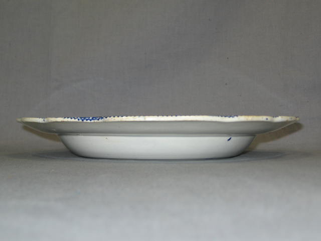 Dark Blue Historical Staffordshire Plate Bowl Clews NR! 3