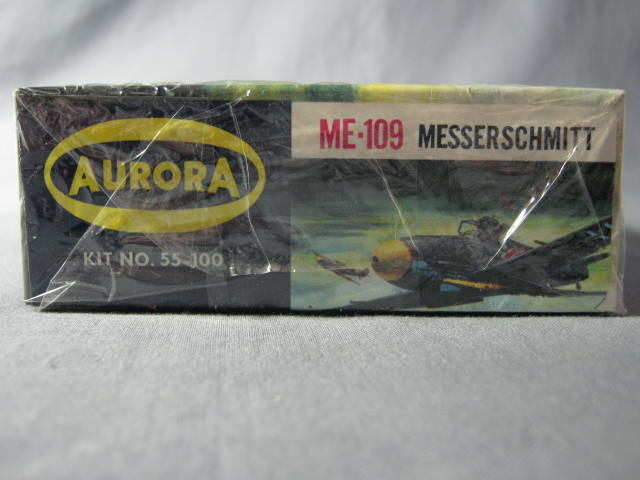 1960 Aurora Messerschmitt ME-109 #55 1/4" Model NIB NR 3