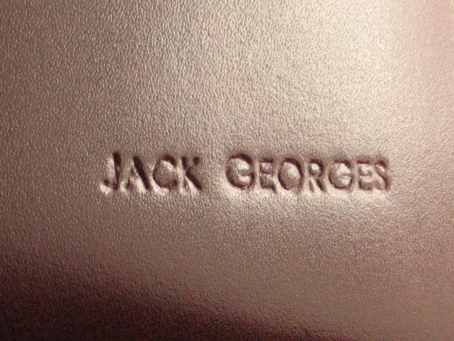 NEW Jack Georges Brown Leather Briefcase Shoulder Bag 5