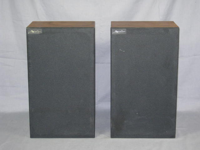Vtg Snell Acoustics Type KII K2 K II 2 Stereo Speakers