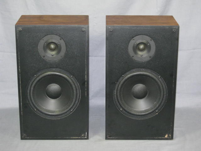 Vtg Snell Acoustics Type KII K2 K II 2 Stereo Speakers 1