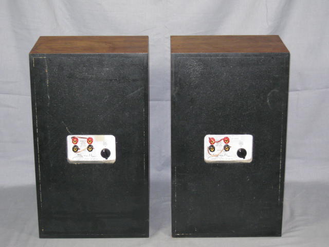 Vtg Snell Acoustics Type KII K2 K II 2 Stereo Speakers 4