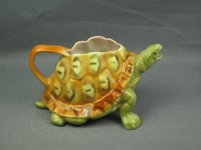 Rare Royal Bayreuth Bavaria Tortoise Turtle Creamer NR! 1