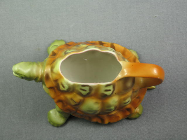 Rare Royal Bayreuth Bavaria Tortoise Turtle Creamer NR! 4