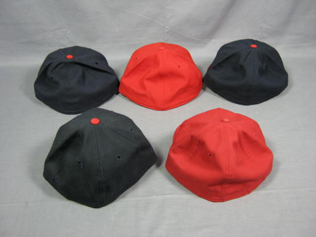 5 Vtg St. Louis Cardinals Baseball Hat Cap Lot 1945-Now 1