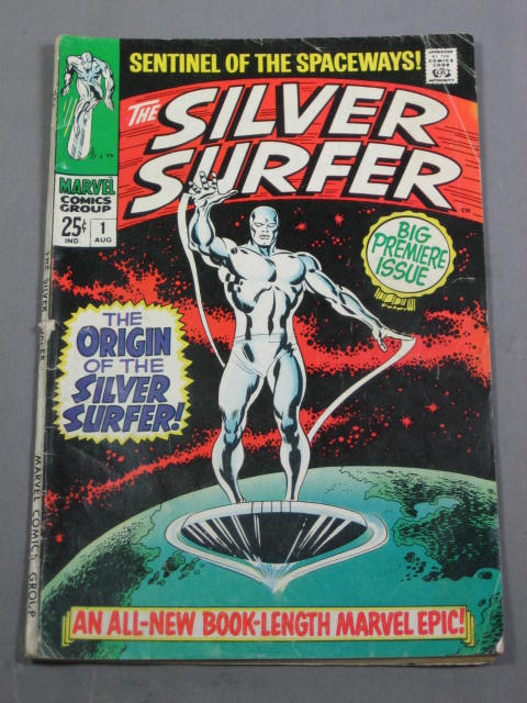1968 Silver Surfer #1 Defenders Captain Marvel + Lot NR 2
