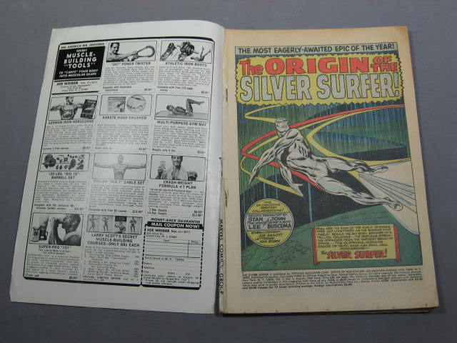 1968 Silver Surfer #1 Defenders Captain Marvel + Lot NR 4
