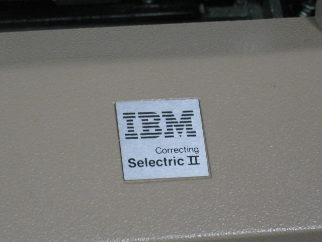 IBM Correcting Selectric II Electric Element Typewriter 2