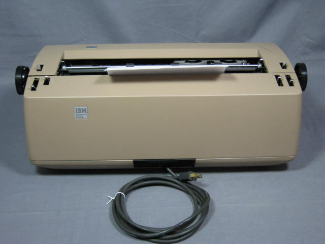 IBM Correcting Selectric II Electric Element Typewriter 7