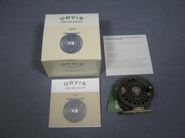 NEW Orvis CFO II Disc Drag Fly Fishing Reel W/ Box $189