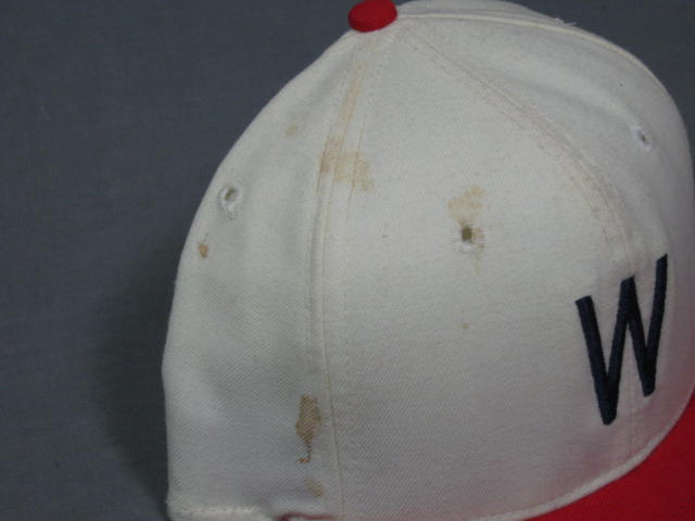 4 Vtg Washington Senators Baseball Hat Cap Lot New Era+ 7
