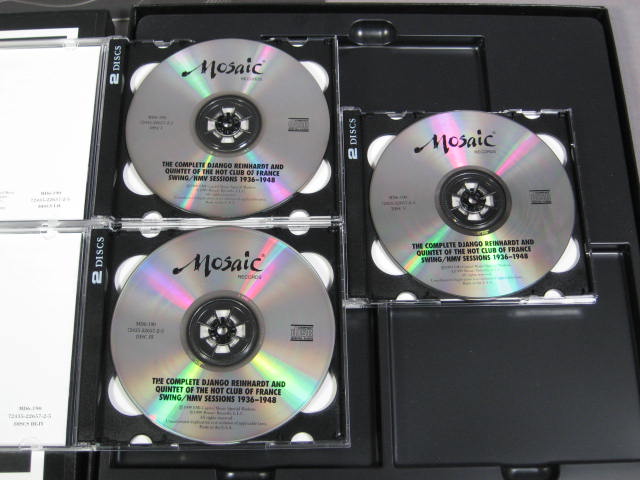 Mosaic Complete Django Reinhardt & Hot Club Quintet CDs 3