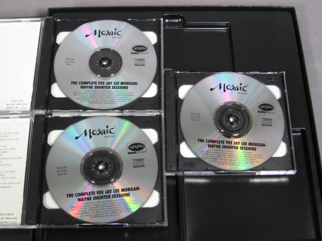 Mosaic Complete Vee Jay Lee Morgan Wayne Shorter CDs NR 3