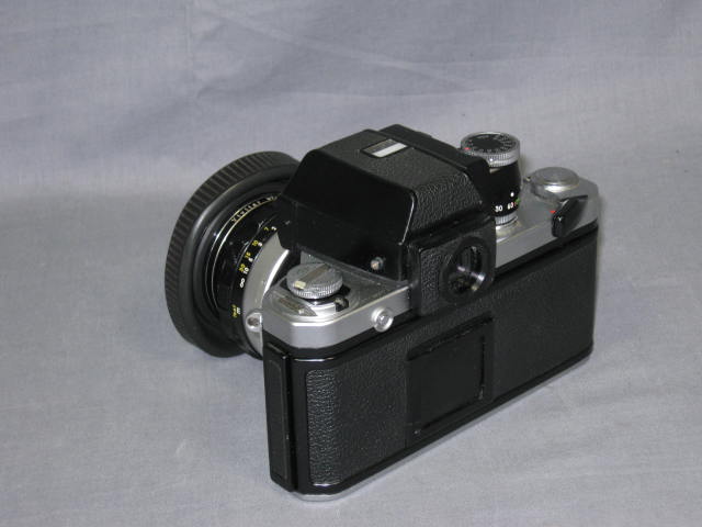 Nikon F-2 F2 Photomic SLR Camera DP-1 Finder 50mm Lens+ 4