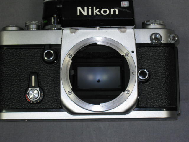 Nikon F-2 F2 Photomic SLR Camera DP-1 Finder 50mm Lens+ 9