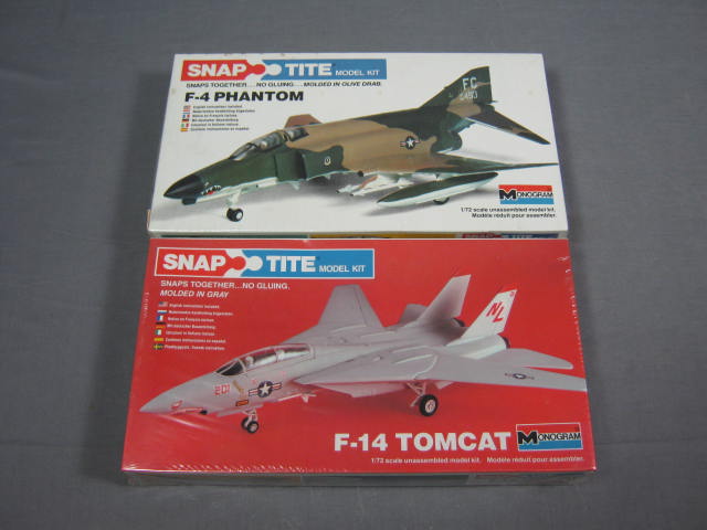 13 Monogram Model Airplanes Plane Kit Collection Lot NR 5