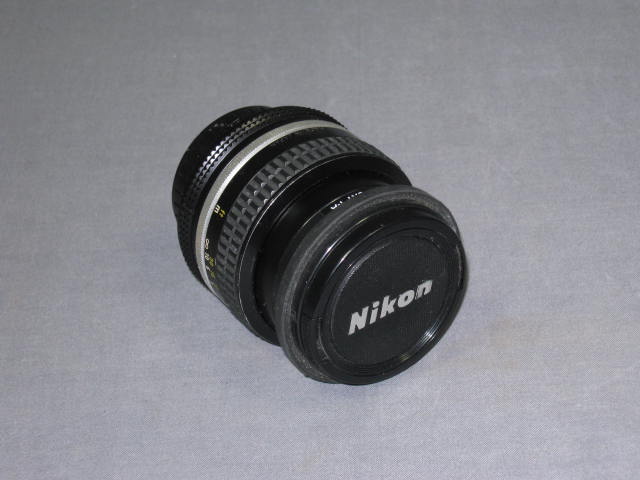 Nikon Nikkor 50mm 1.4 35mm SLR Film Camera Lens W/ Caps