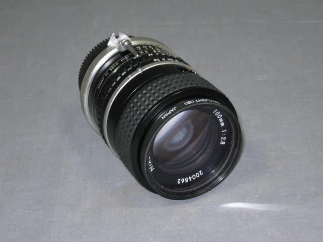 Nikon E Series 100mm f/2.8 Lens PK-13 Extension Ring NR 1