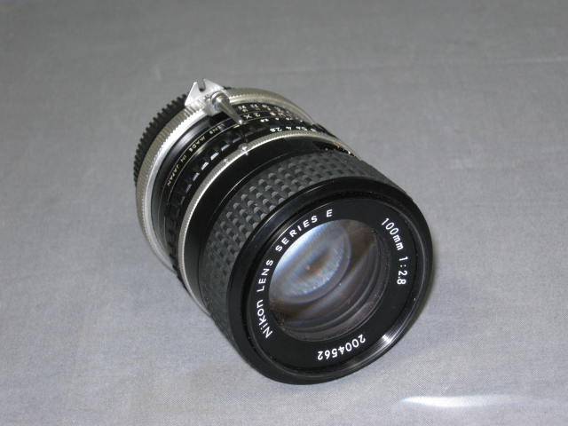 Nikon E Series 100mm f/2.8 Lens PK-13 Extension Ring NR 2