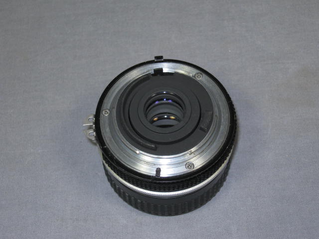 Black Nikon FE2 SLR Camera Body Nikkor 28mm f/3.5 Lens 7
