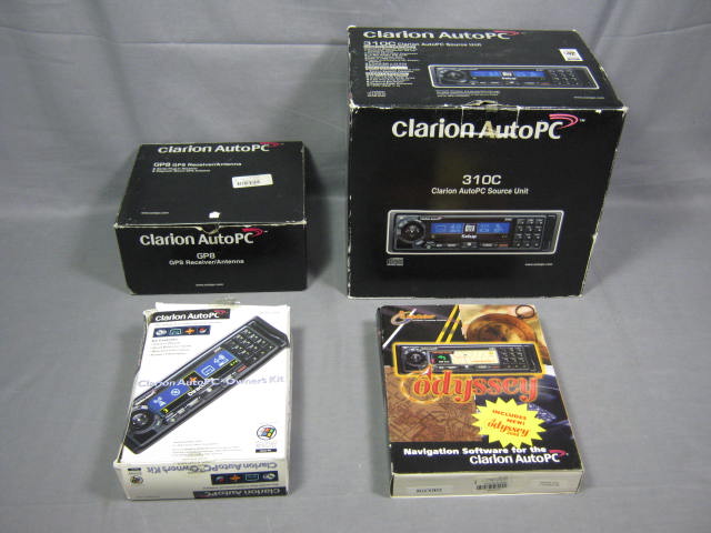 Clarion AutoPC 310c Car Computer CD Changer Stereo GPS+
