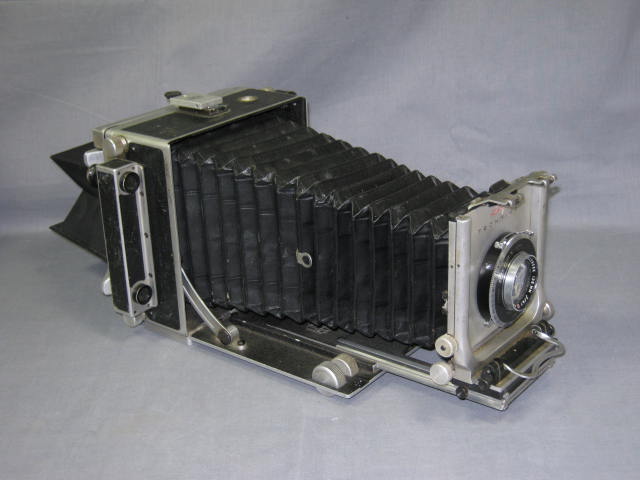 1946 Linhof Technika 3 III 4x5 Camera 90mm 135mm Lens + 3