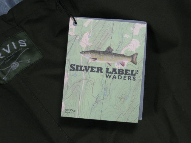 NEW Orvis Silver Label II FS BF Waders Olive Womens 9 M 2
