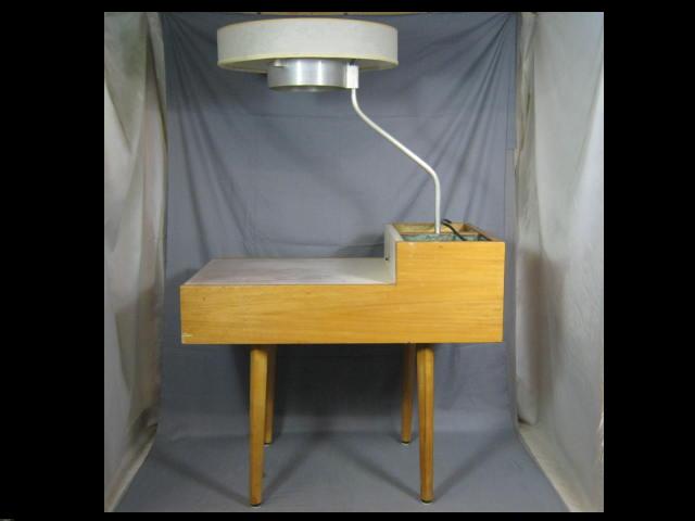 Herman Miller George Nelson Eames End Side Table & Lamp