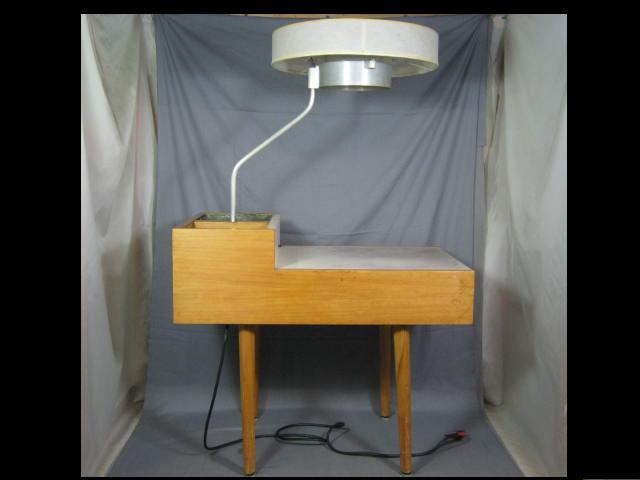 Herman Miller George Nelson Eames End Side Table & Lamp 7