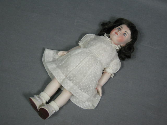 Dewees Cochran Wilma Young Bunnie Porcelain Doll 10.5"