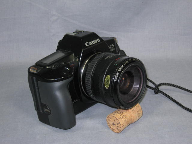 Canon EOS 650 35mm SLR Camera 35-70 75-300mm Zoom Lens 2