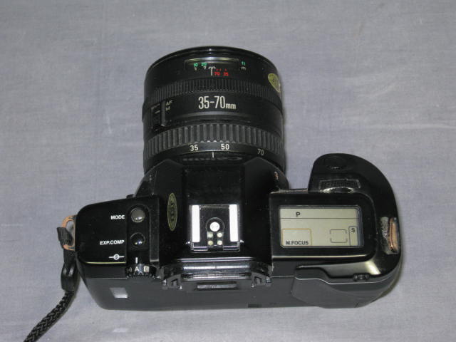 Canon EOS 650 35mm SLR Camera 35-70 75-300mm Zoom Lens 5