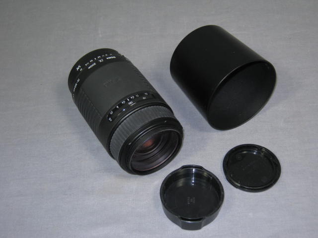 Canon EOS 650 35mm SLR Camera 35-70 75-300mm Zoom Lens 9
