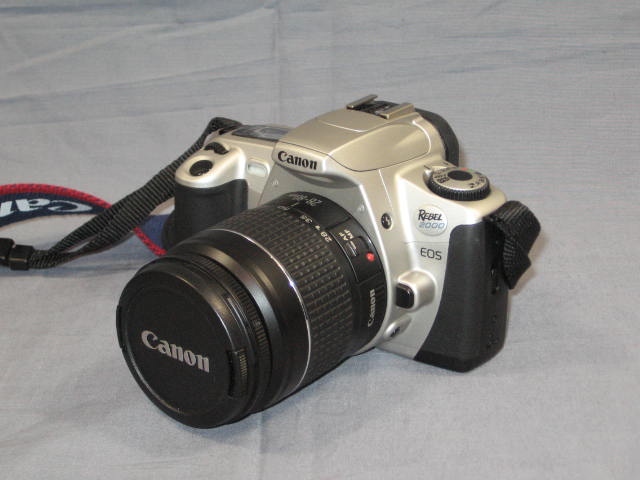 Canon EOS Rebel 2000 35mm SLR Camera EF 28-80 Zoom Lens 2