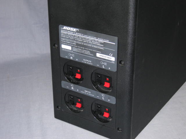Bose Acoustimass 5 Series II Speaker System Subwoofer + 3