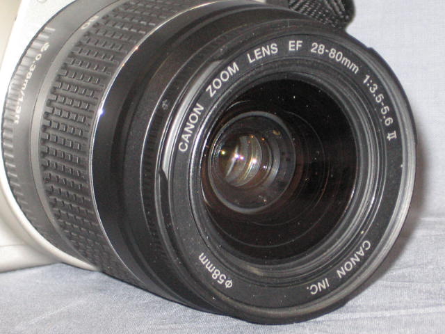 Canon EOS Rebel 2000 35mm SLR Camera EF 28-80 Zoom Lens 7