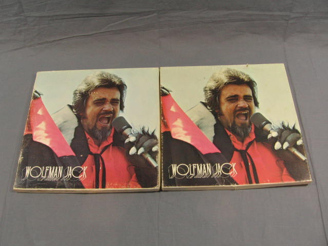 Vintage 70s US Air Force Wolfman Jack Record Collection 1