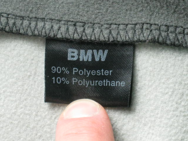 BMW Motorrad Fleece Motorcycle Jacket Black/Gray XL NR! 4