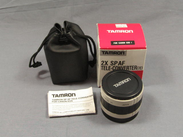 Tamron 2X SP AF Tele-Converter For Canon EOS 1 Cameras