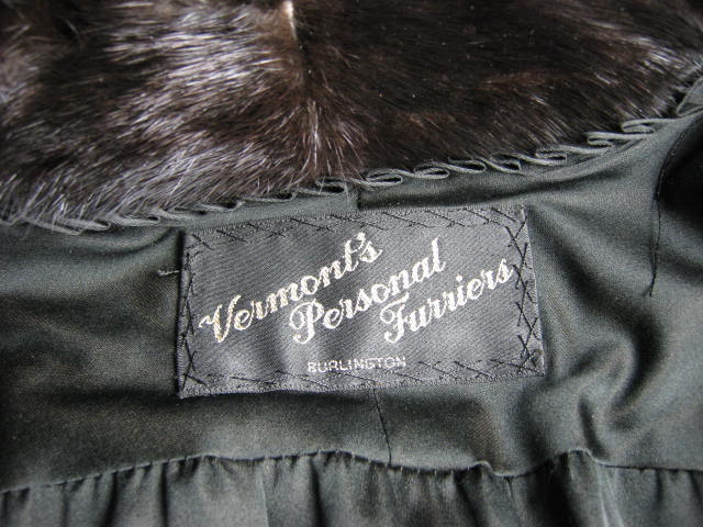 Ladies Full Length Real Mink Fur Coat Jacket Medium NR 9