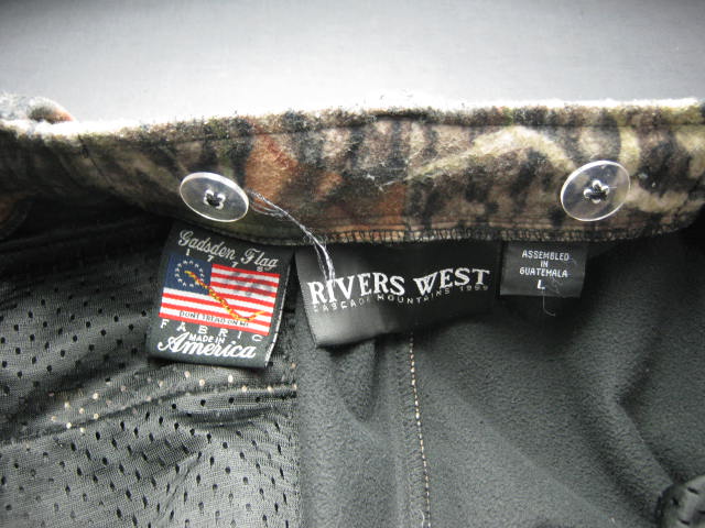 Rivers West Stalker Hunting Jacket ATJ +Pants ATP Large 5