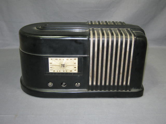 Vtg 1937 Sears Silvertone Bakelite Tube Radio #4761 NR!