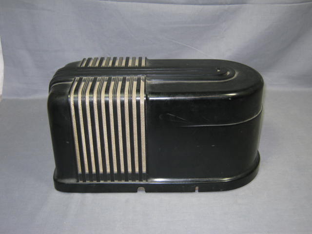 Vtg 1937 Sears Silvertone Bakelite Tube Radio #4761 NR! 2