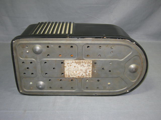 Vtg 1937 Sears Silvertone Bakelite Tube Radio #4761 NR! 4