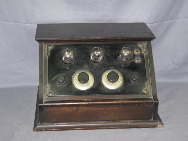 Antique 1923 Colin B Kennedy Model V 5 Tube Table Radio