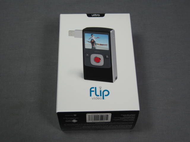 NEW Flip Ultra Video Camcorder 4GB 120 Minute Black NR! 1